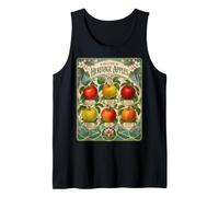 Heritage Apples Vintage Orchard Fruit Chart Tank Top