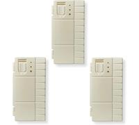 Heritage Arts AP049 Pack of 3 Small Rectangular Palette SM; Tool Palette for Watercolor, Gouache, Acrylic and Oil Paint Pigments; White Durable Polypropylene Plastic; Thumb-hole for One Hand Operation