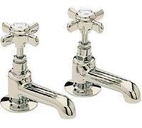 Heritage Bathrooms 2 Holes Basin tap Short Nose Dawlish Vintage Gold