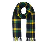 Heritage Bold Check Cashmere Scarf with Tassels and Gift Box - DANDELION / ONE