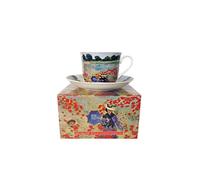 heritage Bone China Breakfast Cup/Saucer Money Poppy Gift Boxed Postage Free UK