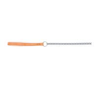 Heritage Chain Lead With Leather Handle Medium Tan 80cm