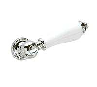 Heritage Chrome Plated & White Porcelain Vintage Cistern Lever CPC00