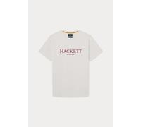 Heritage Classic Large Logo Short Sleeve T-shirt White Hackett White XL