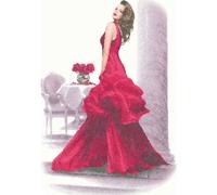 Heritage counted cross stitch kit evenweave fabric "Susannah (L)", JLSS1318-E, 3