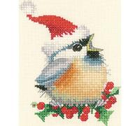 Heritage Crafts Christmas Chick (A) Counted Cross Stitch Kit