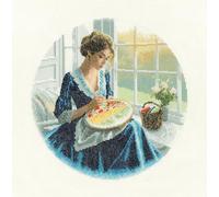 Heritage Crafts Cross Stitch Kit - Annabel - John Clayton Elegance - Ailsa - Evenweave