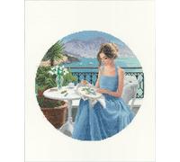 Heritage Crafts Cross Stitch Kit - Faye John Clayton Elegance - Aida