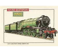 Heritage Crafts Cross Stitch Kit - Flying Scotsman - 14 Count Aida