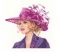 Heritage Crafts Cross Stitch Kit - John Clayton Elegance Miniatures - Sarah