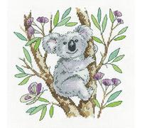 Heritage Crafts Cross Stitch Kit - Koala (Aida)
