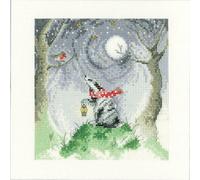 Heritage Crafts Cross Stitch Kit - Light The Way (Aida) Love Country - Badger & Robin