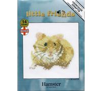 Heritage Crafts Cross Stitch Kit - Little Friends, Hamster