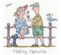 Heritage Crafts Cross Stitch Kit - Making Memories