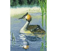 Heritage Crafts Cross Stitch Kit - Nigel Artingstall - Grebe