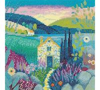 Heritage Crafts Cross Stitch Kit - Peaceful Retreat (Evenweave)