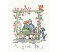 Heritage Crafts Cross Stitch Kit - Special Place - Golden Years