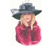 Heritage Crafts Cross Stitch Kit - Stephanie - Aida - John Clayton Elegance Range