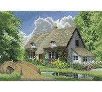 Heritage Crafts Cross Stitch Kit - Summer Cottage