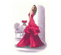 Heritage JLSS1318-A Aida Susanna (A) Counted Cross Stitch Kit, 12 x 17-inch
