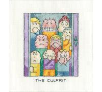 Heritage Crafts Cross Stitch Kit - The Culprit