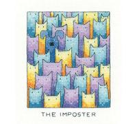 Heritage Crafts Cross Stitch Kit - The Imposter - 14 Count Aida