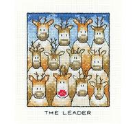 Heritage Crafts Cross Stitch Kit - The Leader