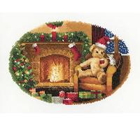 Heritage Crafts Cross Stitch Kit - The Night Before Christmas