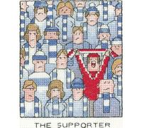 Heritage Crafts Cross Stitch Kit - The Supporter
