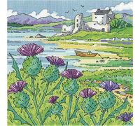 Heritage Crafts Cross Stitch Kit - Thistle Shore (Aida)