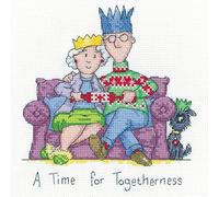 Heritage Crafts Cross Stitch Kit - Togetherness
