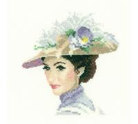 Heritage Crafts John Clayton MINIATURE REBECCA Cross Stitch Kit