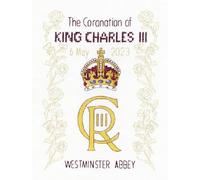 Heritage Crafts King Charles' Coronation Counted Cross Stitch Kit - Aida