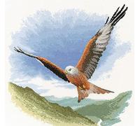 Heritage Crafts Red Kite cross stitch kit