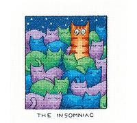 Heritage Crafts Simply Heritage Cross Stitch Kit - The Insomniac