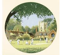 Heritage Crafts Sunday Cricket Cross Stitch Kit