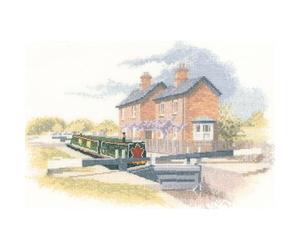 Heritage Crafts Through The Castle (L) Counted Cross Stitch Kit