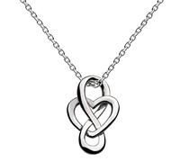 Dew Heritage Cara Celtic Looped Heart Pendant 9207HP015