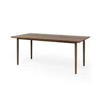Heritage Dining Table 90 x 180 cm Smoked Oak