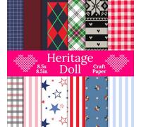 Heritage Doll Craft Paper: 18 Inch Doll Patterns