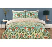 Heritage Easy Care Duvet Set: Double Heritage Duvet Set/Navy