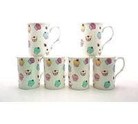 heritage fine Bone China Fairy Cupcake Mugs
