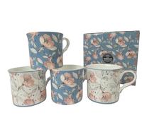 heritage fine Bone China Set of 4 Gift Set Mugs windrush