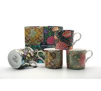 heritage fine Bone China Set of 4 William Morris Mugs Free UK delivery
