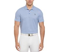 Heritage Geo Print Golf Polo Shirt In Amparo Blue
