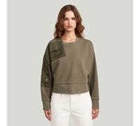 Heritage Hardware Loose Cropped Sweater - Brown - Women M