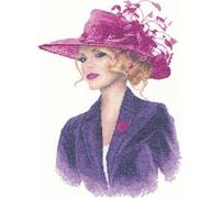 Heritage JLSH1169-A 20x25.5cm Aida Sarah (A) Counted Cross Stitch Kit