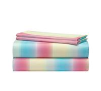Heritage Kids Rainbow Ombre Full 4-Piece Sheet Set