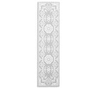 Heritage Lace Filigree 14" X 54" White Runner, Polyester