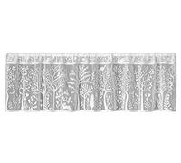 Heritage Lace Rabbit Hollow Valance, 60 by 15-Inch, White